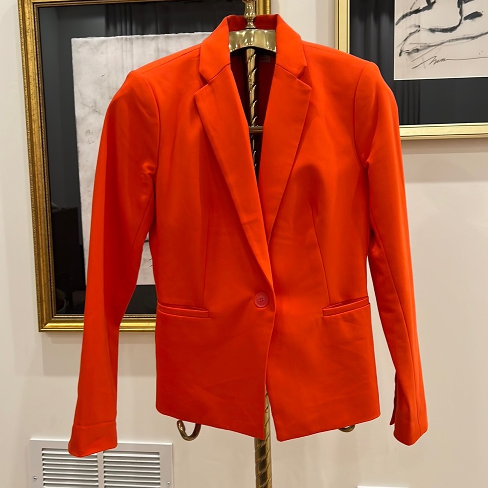 Philosophy size 4 orange blazer